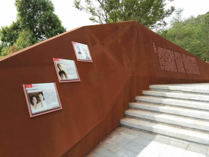 田阳耐候钢挡土墙